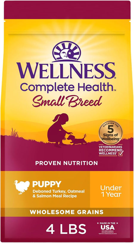 Complete Health Natural Dry Small Breed Dog Food Small Breed Puppy Turkey, Salmon & Oatmeal